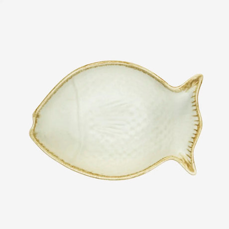 STONEWARE FISH BOWL - 2 COLOURS