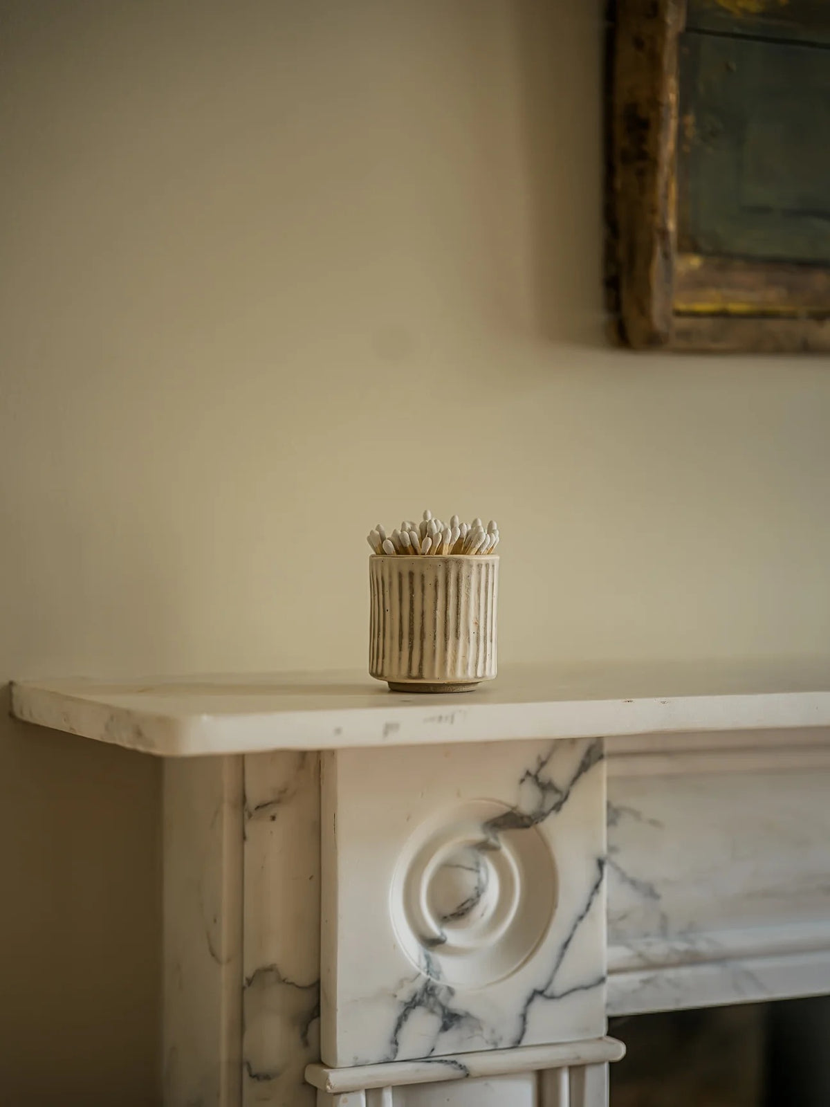 The Norfolk Collection | The Reeded Match Striker | Norfolk Clay/Weathered Oat
