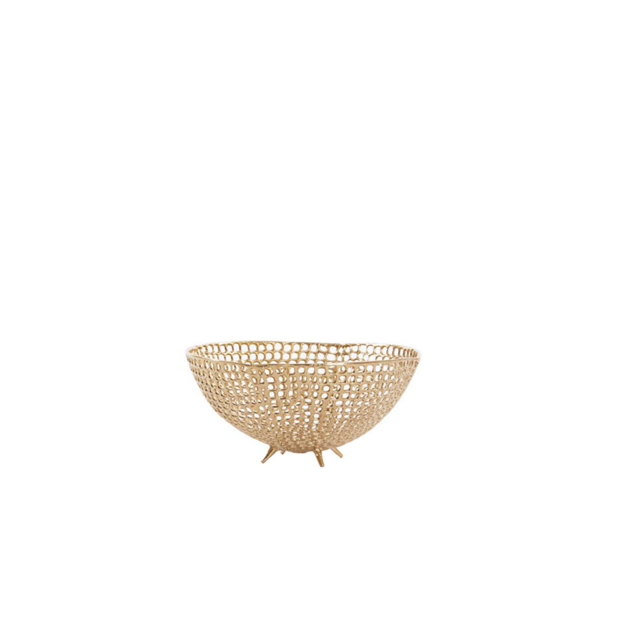 Light and Living Murcia Aluminium Antique Gold Decorative Bowl 2 sizes