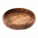 Round Bowl Plain Mango Wood - 2 sizes