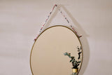Kiko Round Mirror - Brass