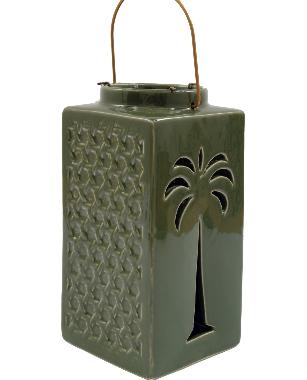 Sepia Palm Lantern - Large