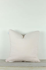 Lisbon Cushion Pale Shell Pink Linen