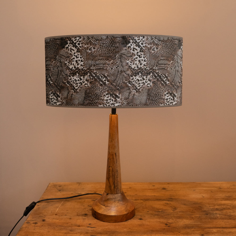 Keyon Brown Animal Velour Print Oval Shape – Olive and Olive Interiors