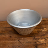 RATTAN CHAMPAGNE BUCKET WITH ALUMINIUM LINER