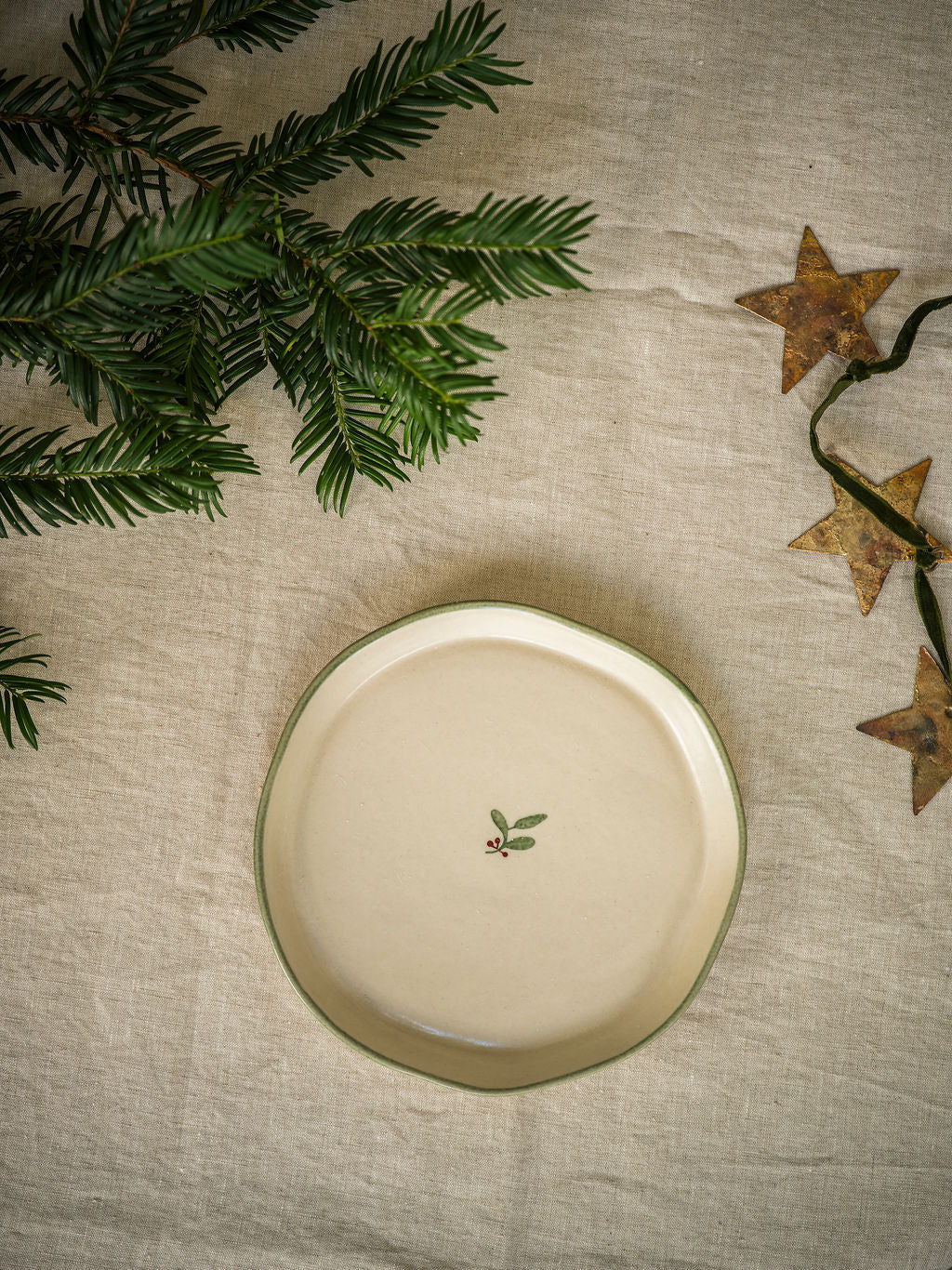 Hand Painted Snack Plate - 3 designs
