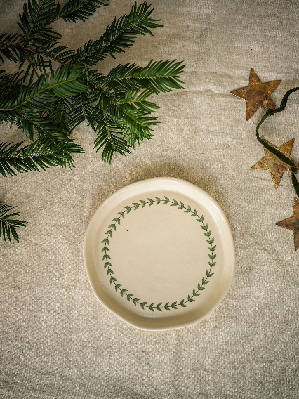 Hand Painted Snack Plate - 3 designs