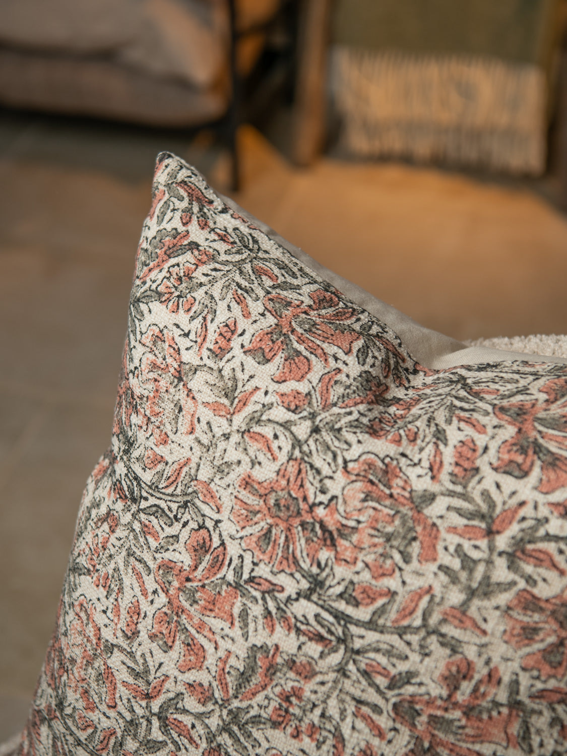 CLARENDON BOTANICAL BRICK 45CM CUSHION