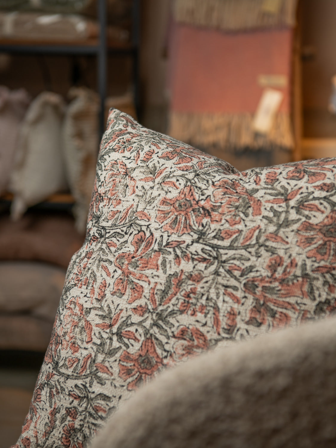 CLARENDON BOTANICAL BRICK 45CM CUSHION