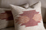 NKUKU - Kabir Wool Cushion Cover - Rust - 2 Sizes