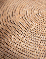 Round Rattan  Basket with Handles - 3 sizes