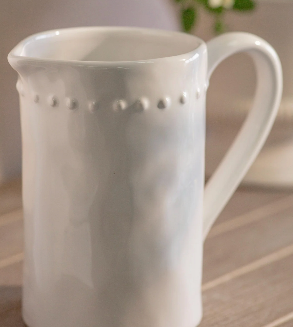 WINSFORD  BEADED JUG/2 SIZES