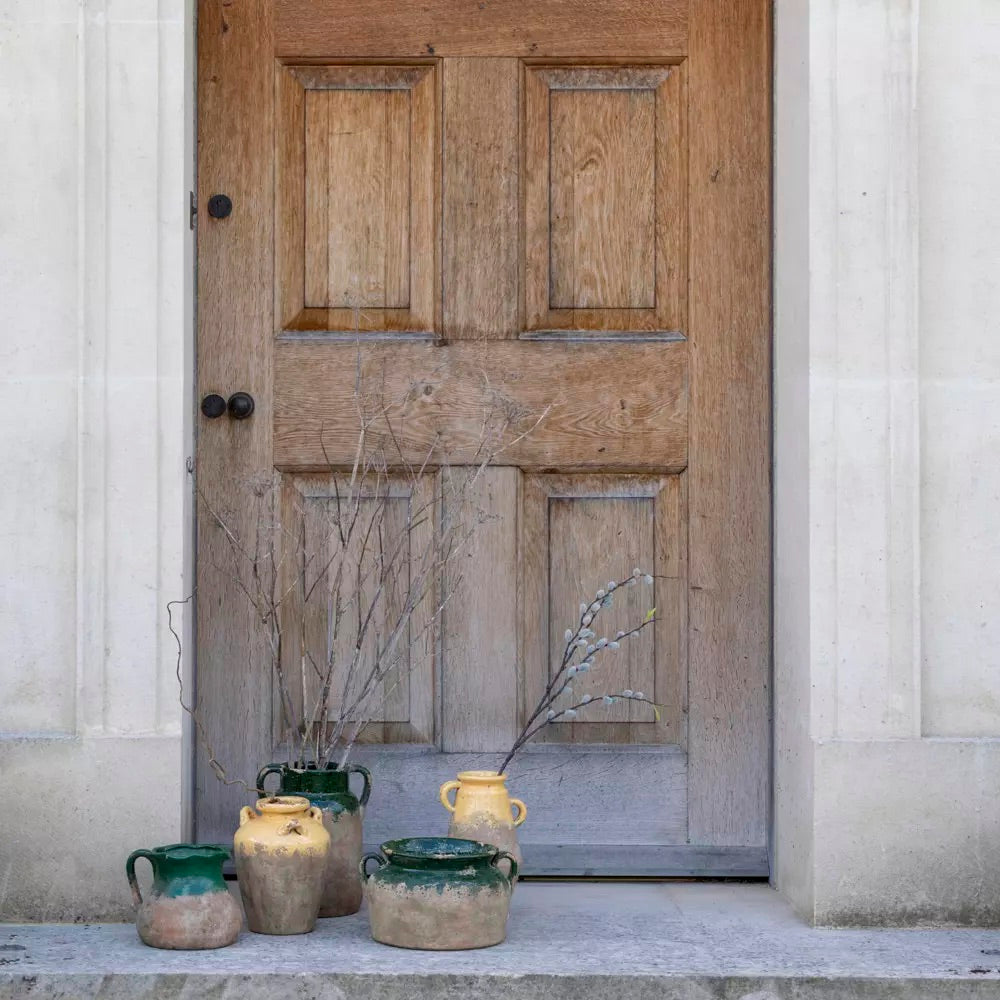 Terracotta Urn Yellow