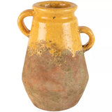 Terracotta Vase Yellow