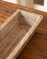 RATTAN RECTANGLE RATTAN BREAD TRAY