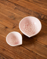 WRENFORD SET OF 2 BLUSH SPOUTED BOWLS