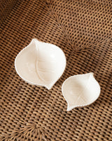 WRENFORD SET OF 2 IVORY SPOUTED BOWLS