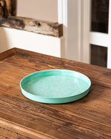 Round enamel tray (30cm) - 4 colours