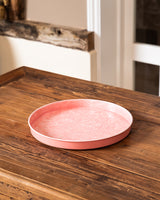 Round enamel tray (30cm) - 4 colours