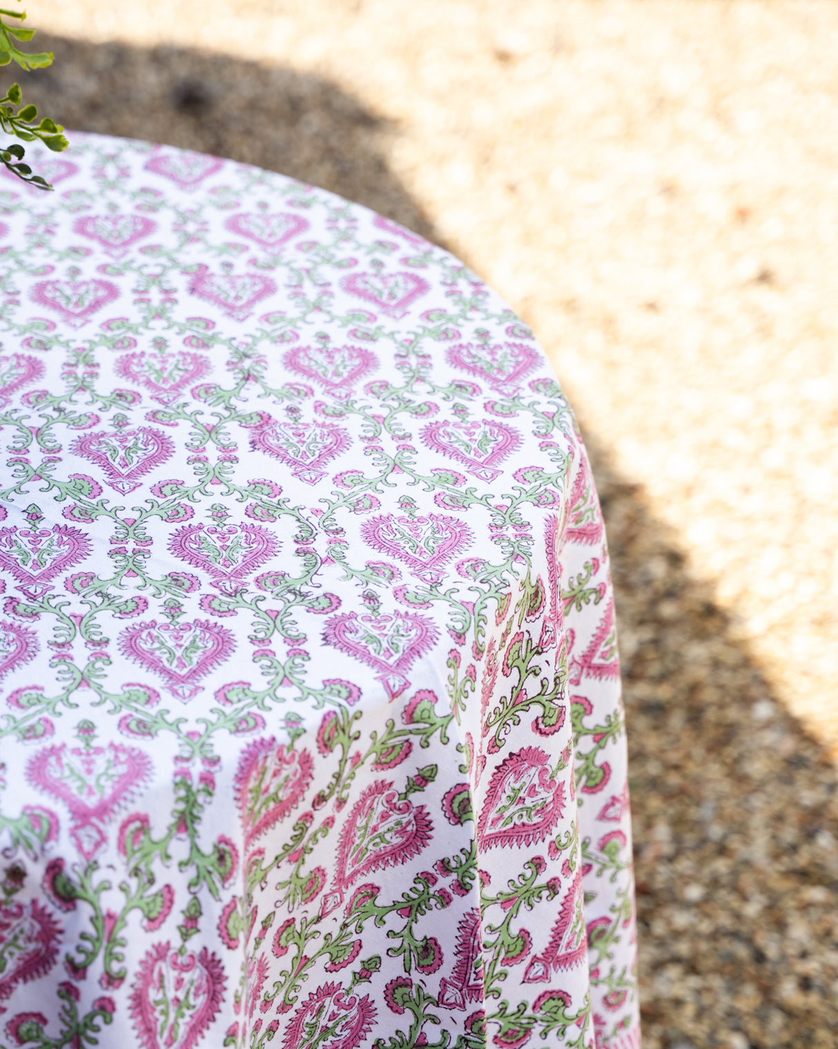 Bela Cotton Hand Block Printed Tablecloth - 4 sizes