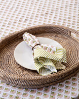 Vana Cotton Hand Block Printed Tablecloth - 4 sizes