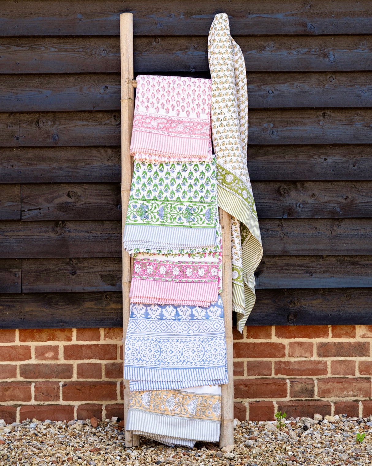 Bela Cotton Hand Block Printed Tablecloth - 4 sizes