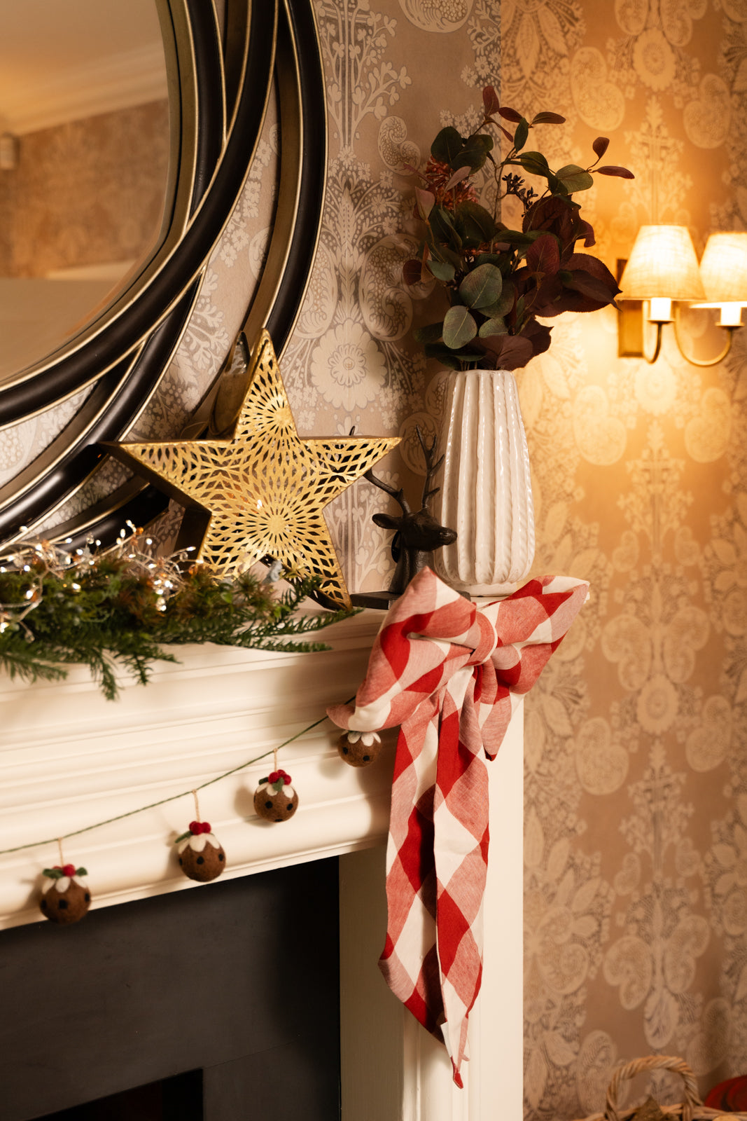 Christmas Puddings Garland