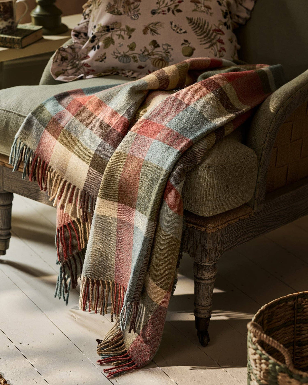 Tartan Wool Throw - Sophie Allport