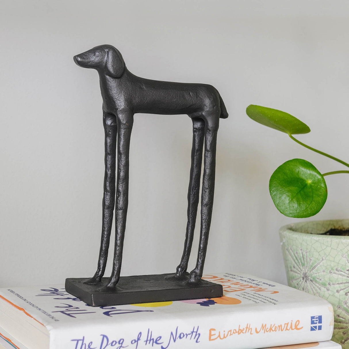 ALUMINIUM SMALL STANDING DOG