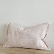 esmee pink and cream washed linen