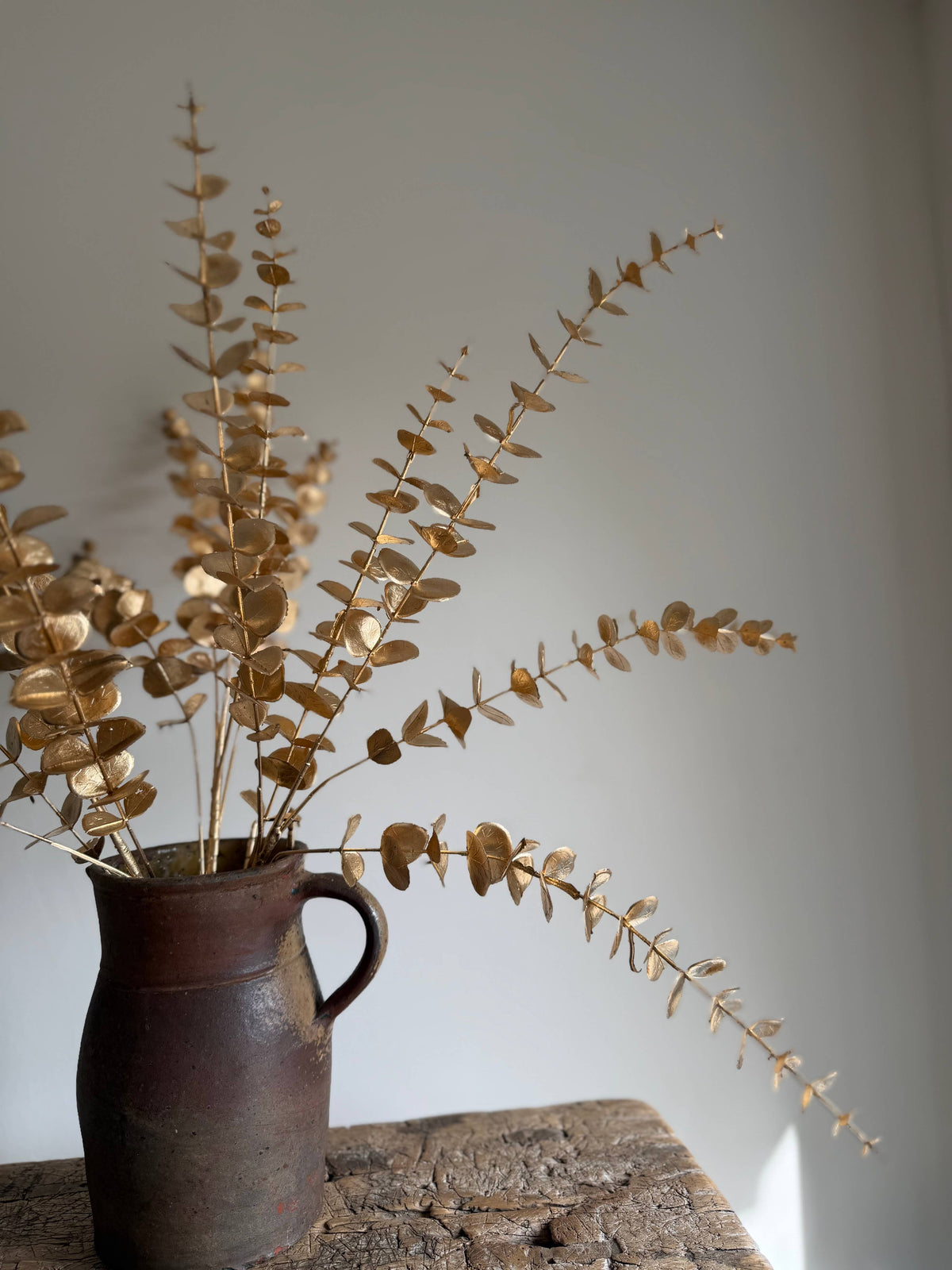 Gold Eucalyptus faux