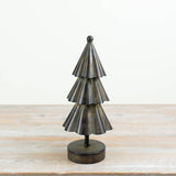 Rustic Metal Christmas Tree, 35cm