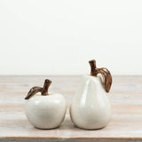 Ceramic Glazed Pear Ornament, 13.5cm