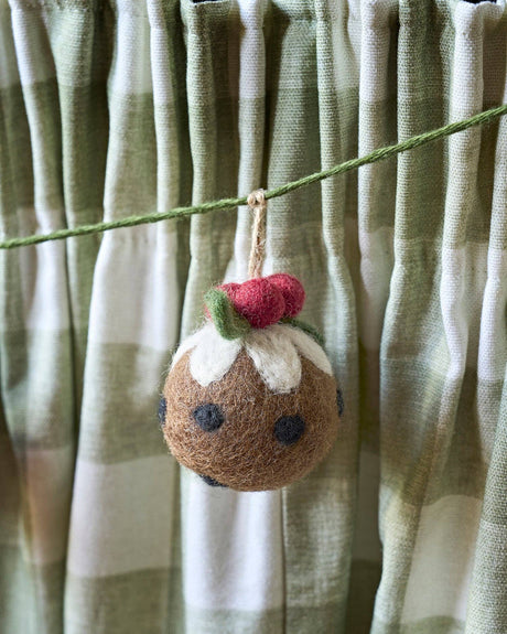 Christmas Puddings Garland