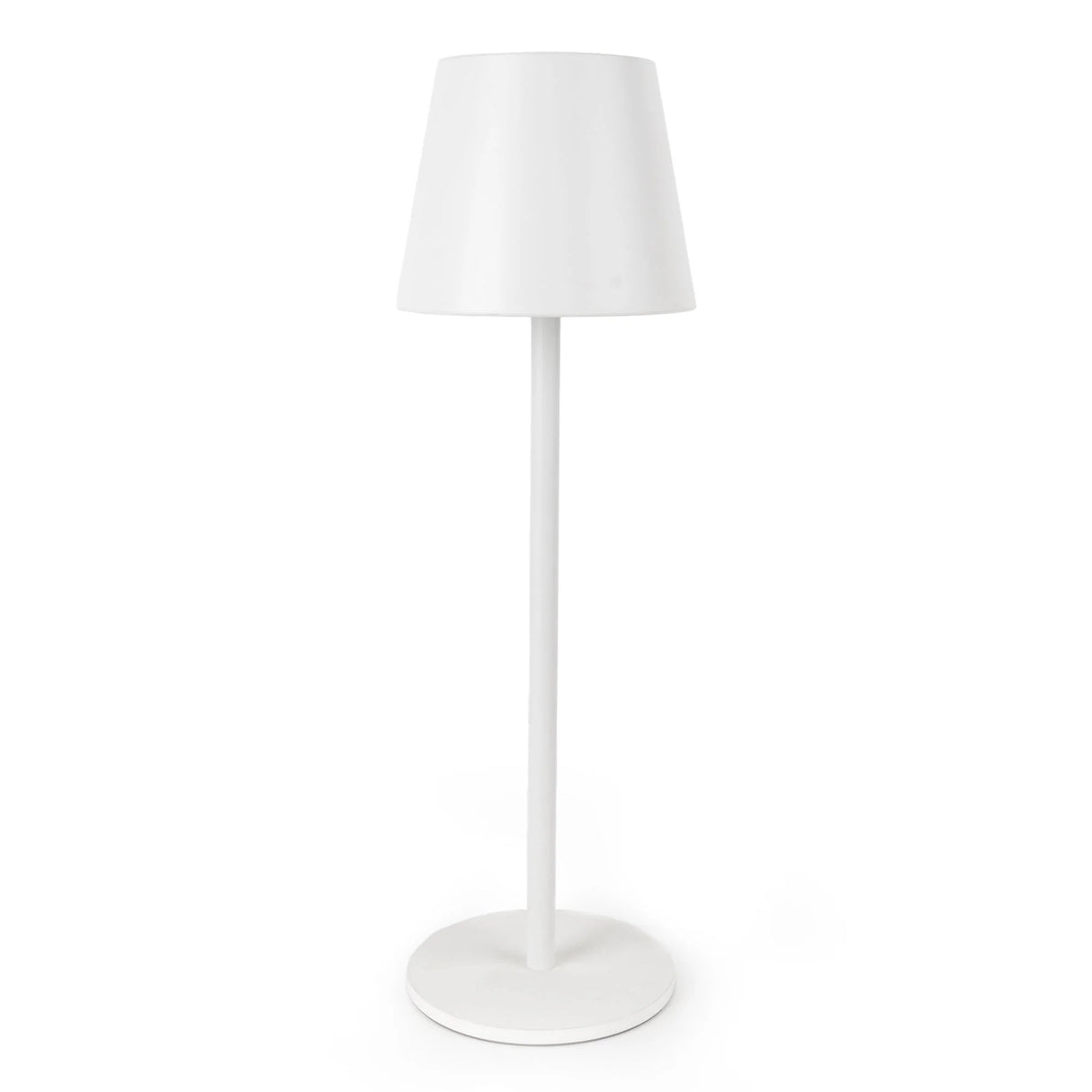 35.5cm LED Touch Lamp - Rechargeable in White
