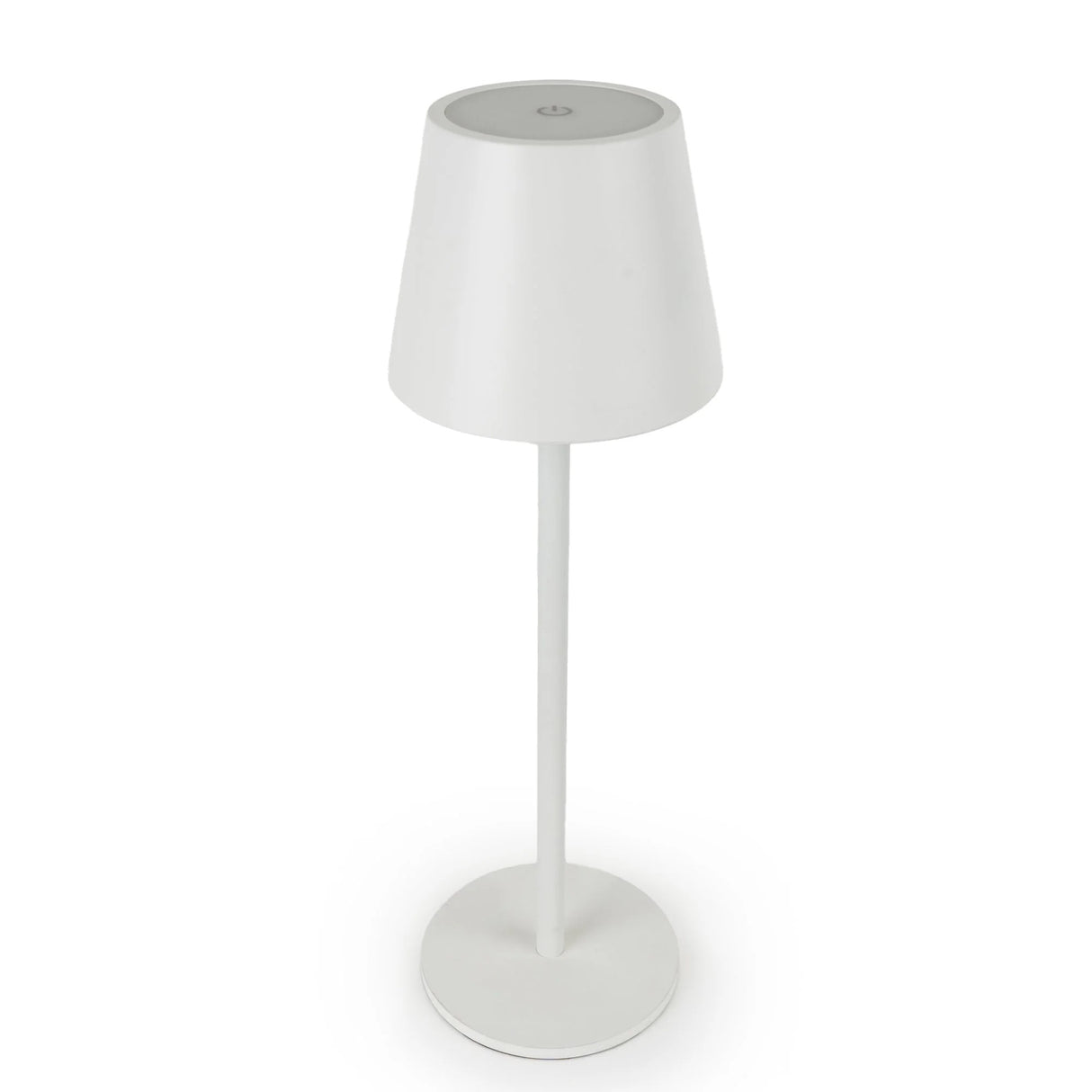 35.5cm LED Touch Lamp - Rechargeable in White