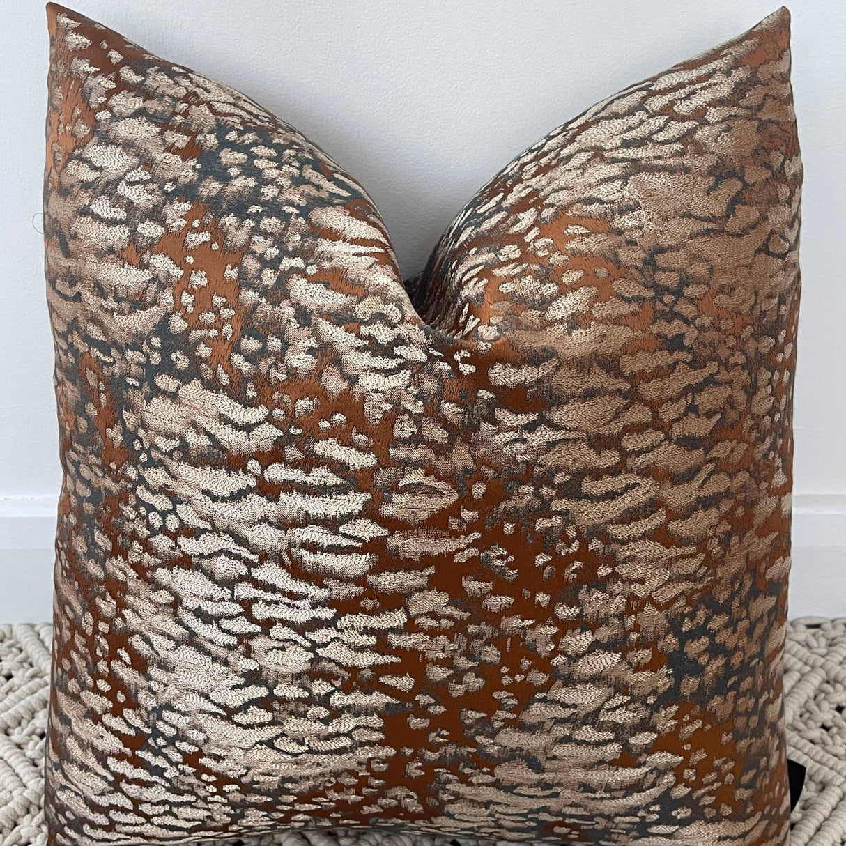 The Couture Cushion - The Bronze Leopard -