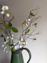 White Winter Berry Spray