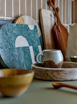 Ivette Tray Natural Marble Round