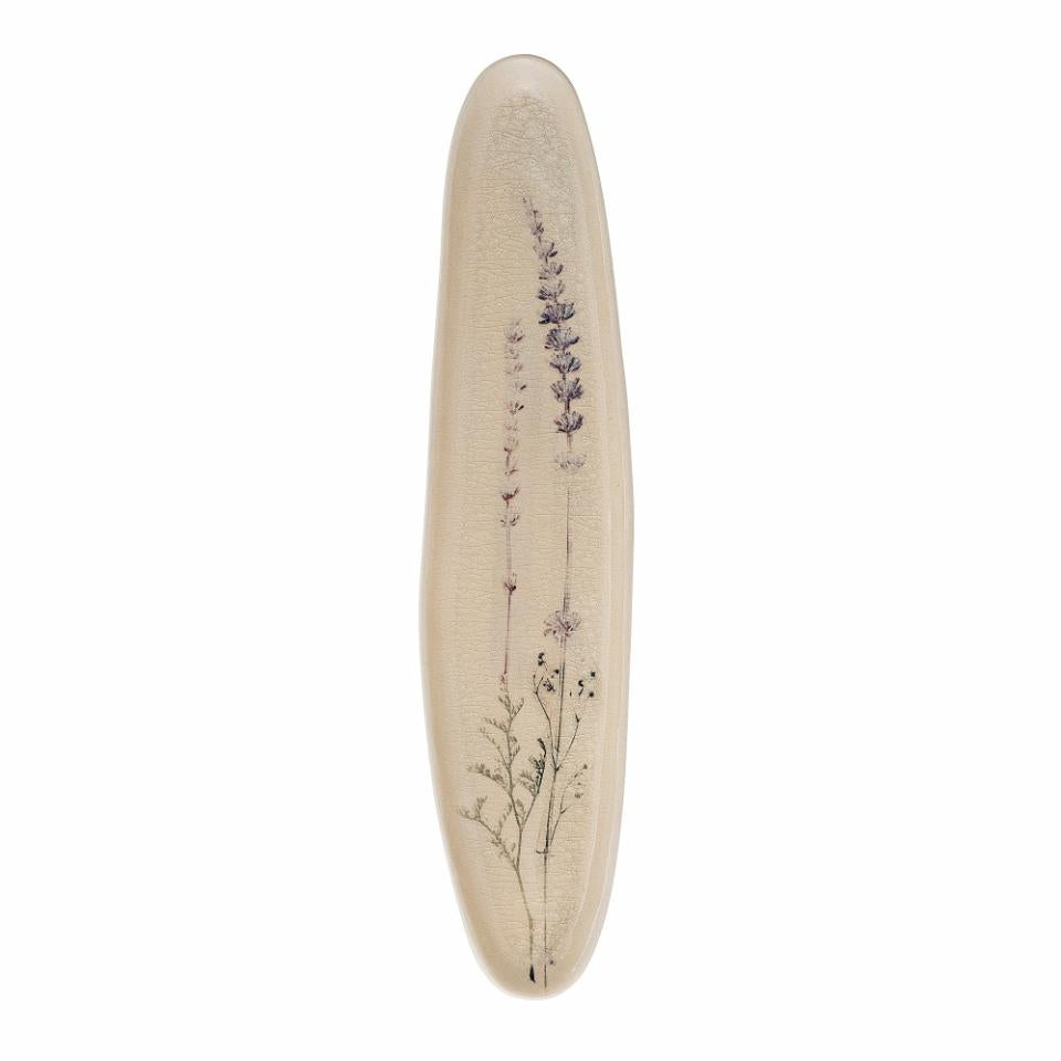 Bea Serving Plate, Nature, Stoneware