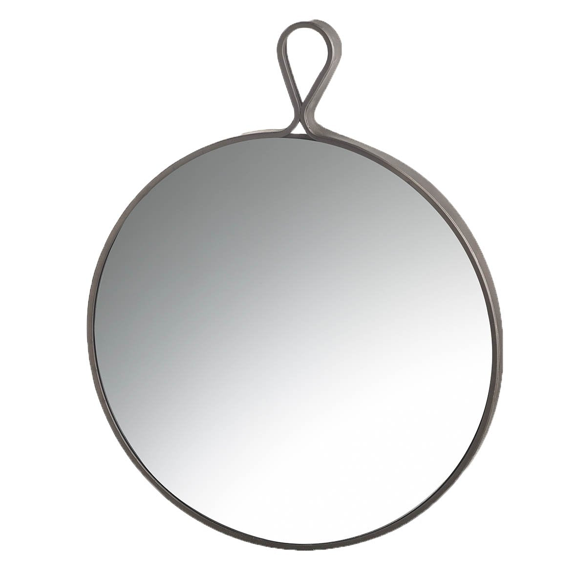 parlane Charlton Mirror Black Metal Large