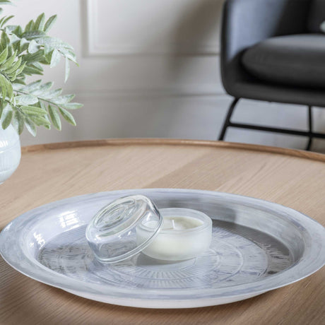 emmy pale grey tray