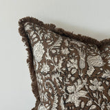 Sadie Brown Print Cushion 45cm