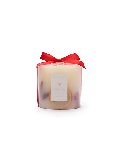 Silent Night Botanical Candle