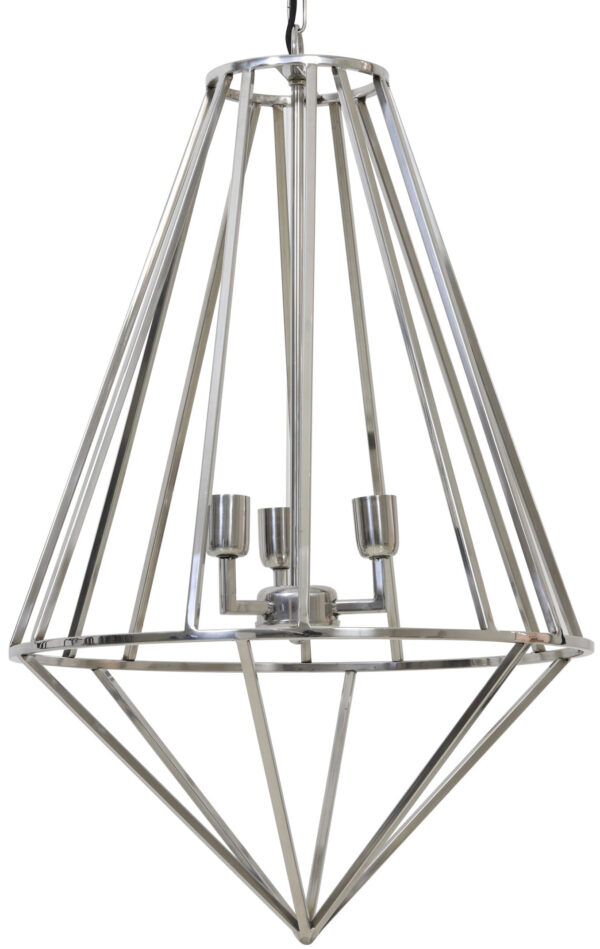 talisa by light and living nickel chrome hanging pendant