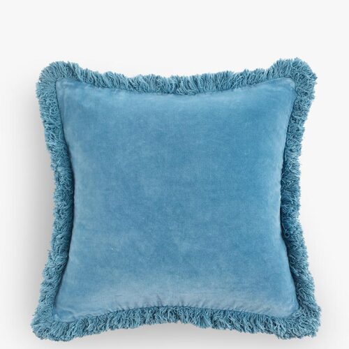 MM Linen Velvet Delf Cushion 50x50cm