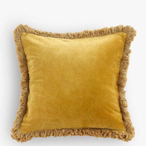MM Linen Mustard Cushion 50x50cm