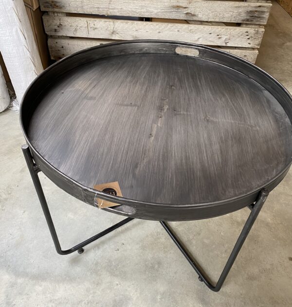 hill metal tray table
