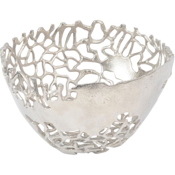 libra silver coral bowl