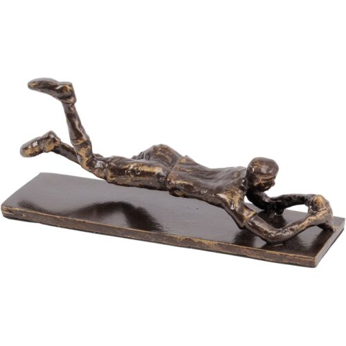 libra bronze rugby sculpture